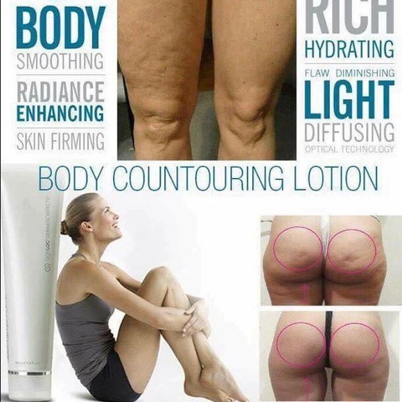 Contouring body lotion