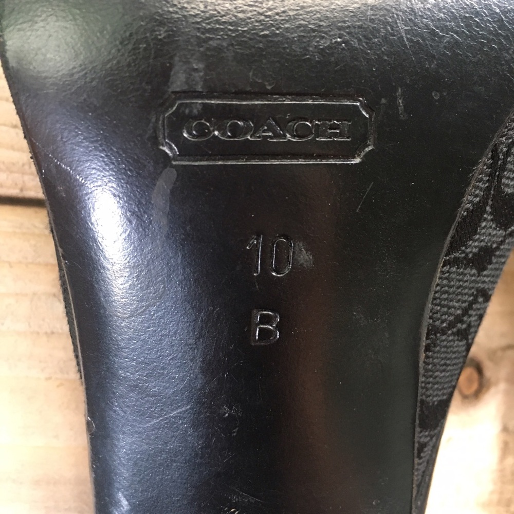 Coach Slide Heels - Picture 5 of 6