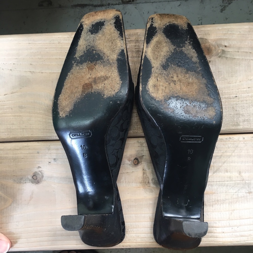 Coach Slide Heels - Picture 6 of 6