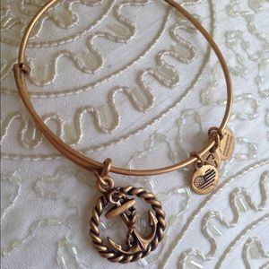 Alex and Ani Anchor Charm Bracelet