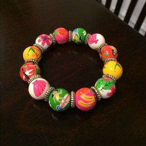 Colorful Hawaiian Angela Moore bracelet