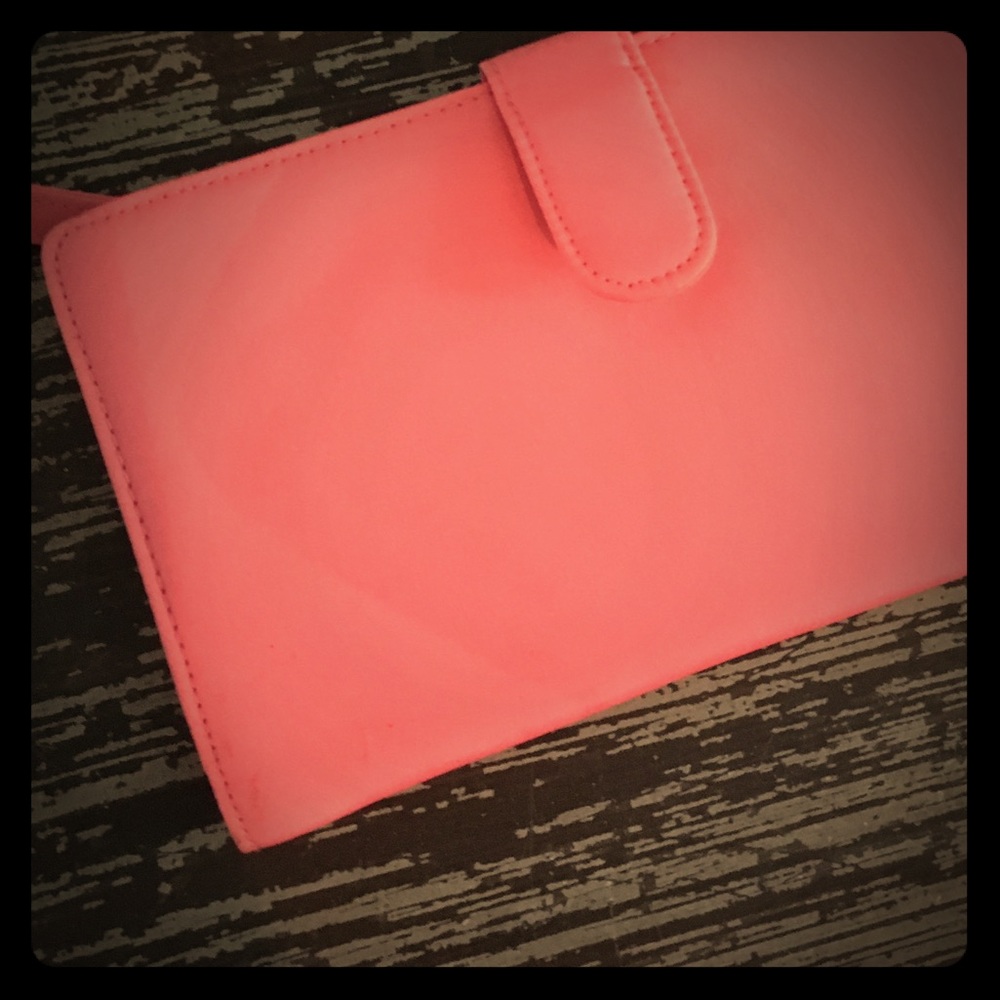 🌺 New Coral large wallet