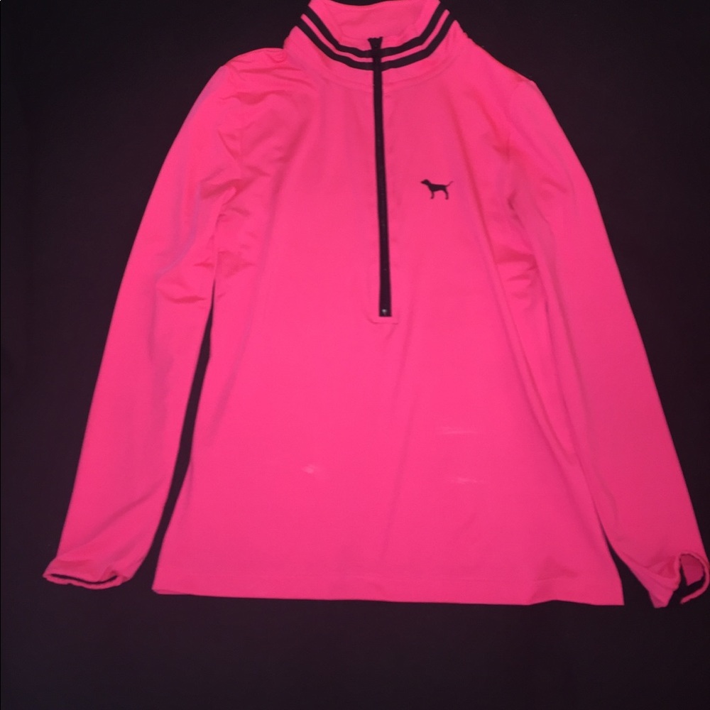 PINK half zip jacket