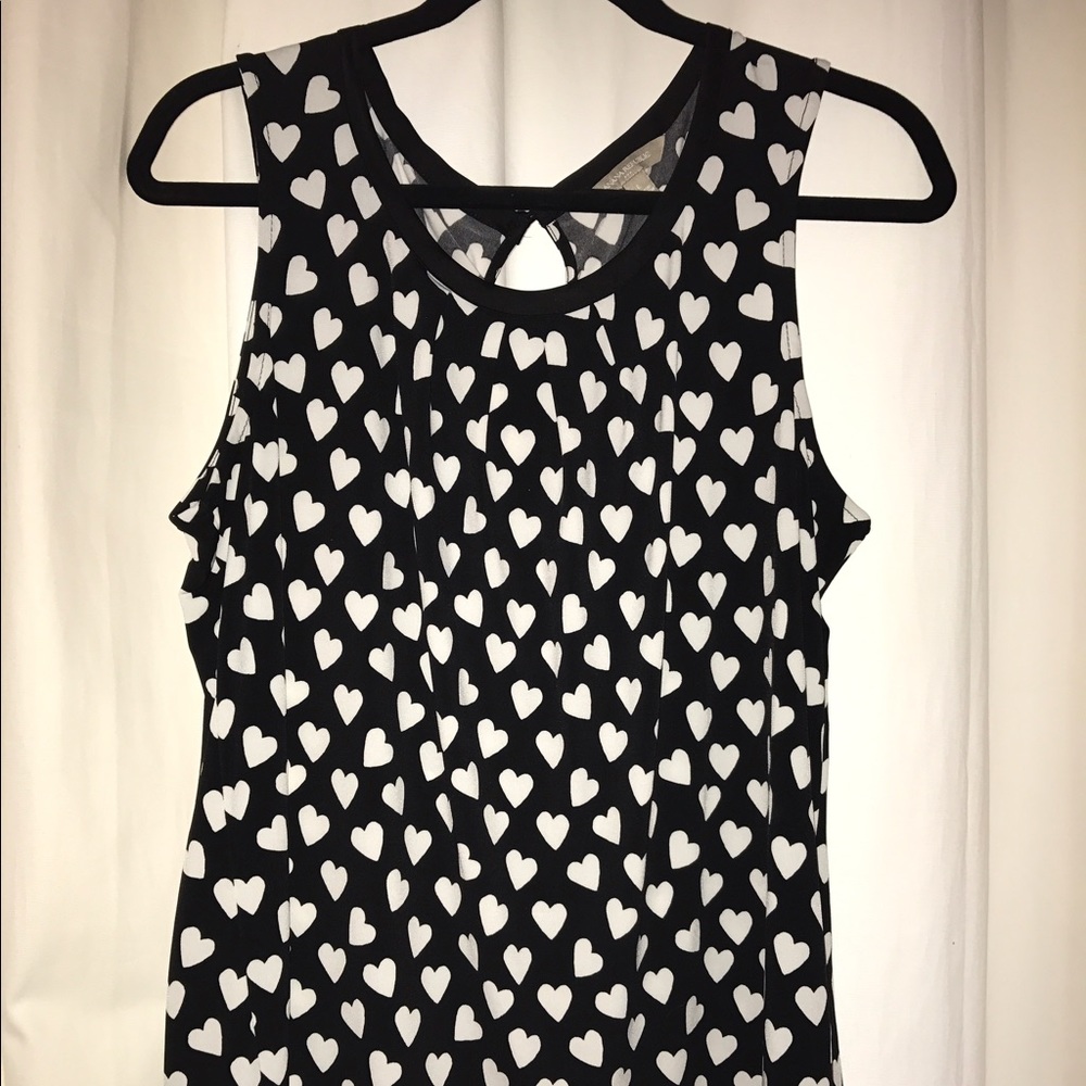 Banana Republic Heart Print Top
