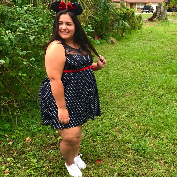 Black and White Poka Dot Dress!