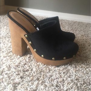 Mossimo Supply Co. Mule Heels