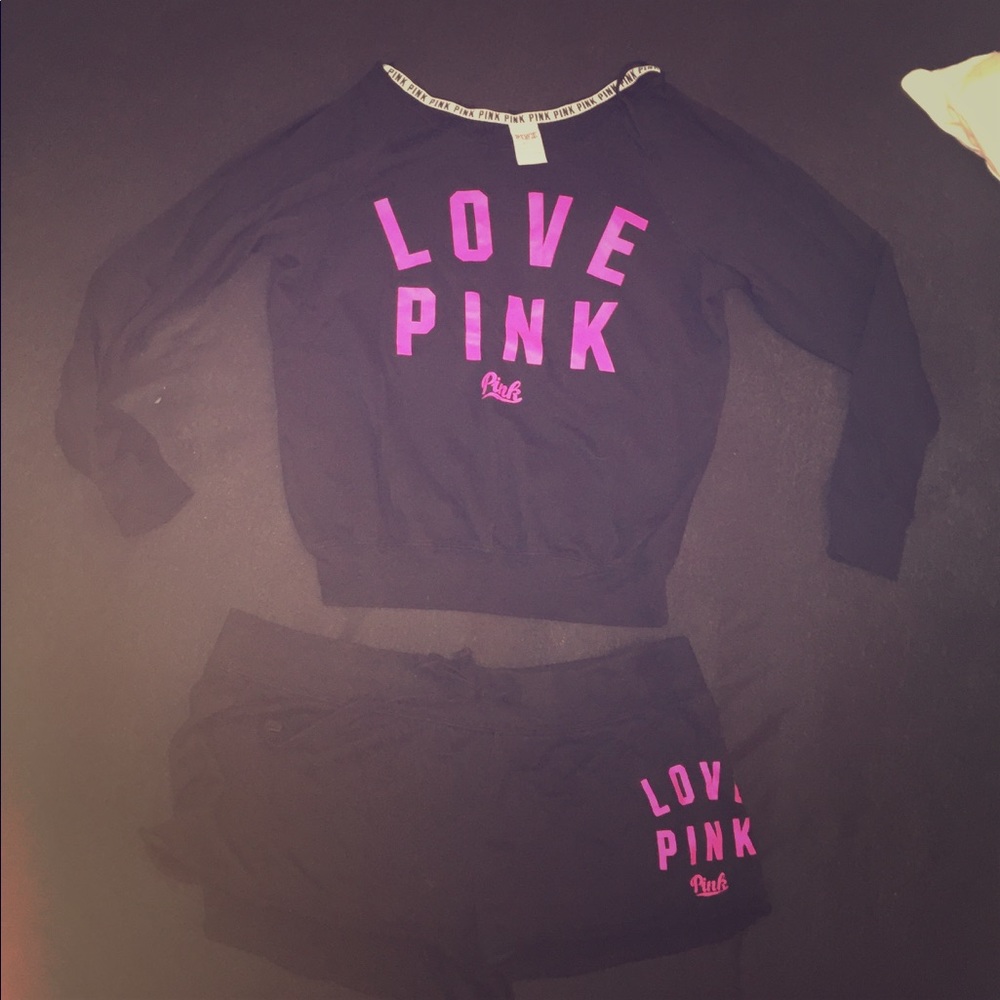 PINK pajama set