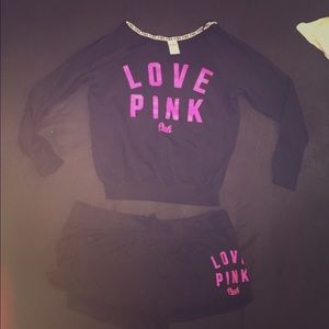 PINK pajama set