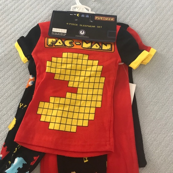 Kid's PAC-MAN 3T 4 piece sleepwear - Picture 2 of 4