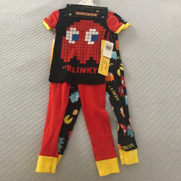 Kid's PAC-MAN 3T 4 piece sleepwear - Picture 3 of 4