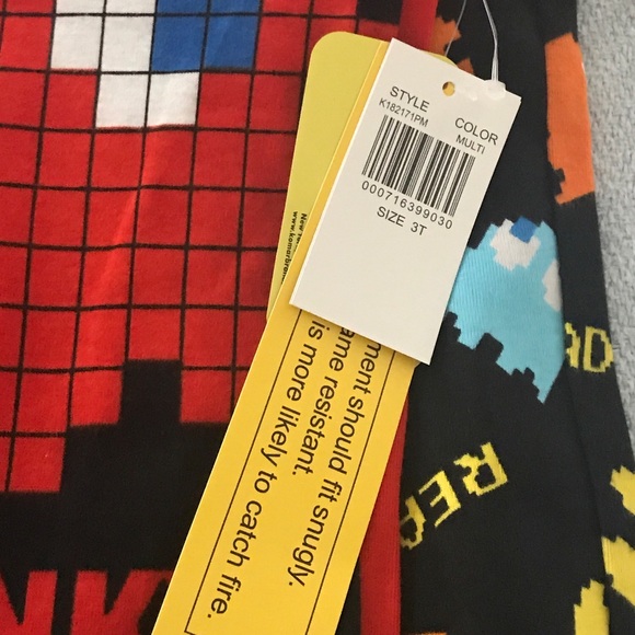 Kid's PAC-MAN 3T 4 piece sleepwear - Picture 4 of 4