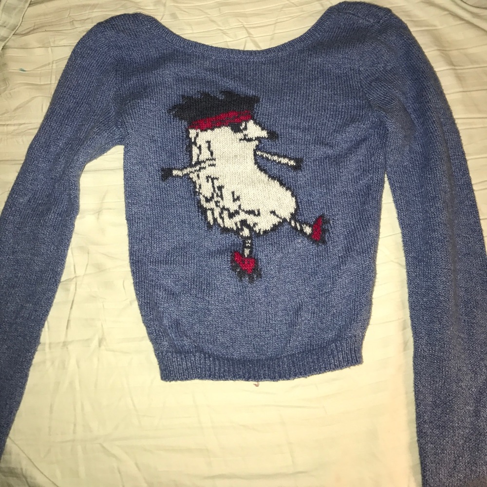 Abercrombie crop sweater.