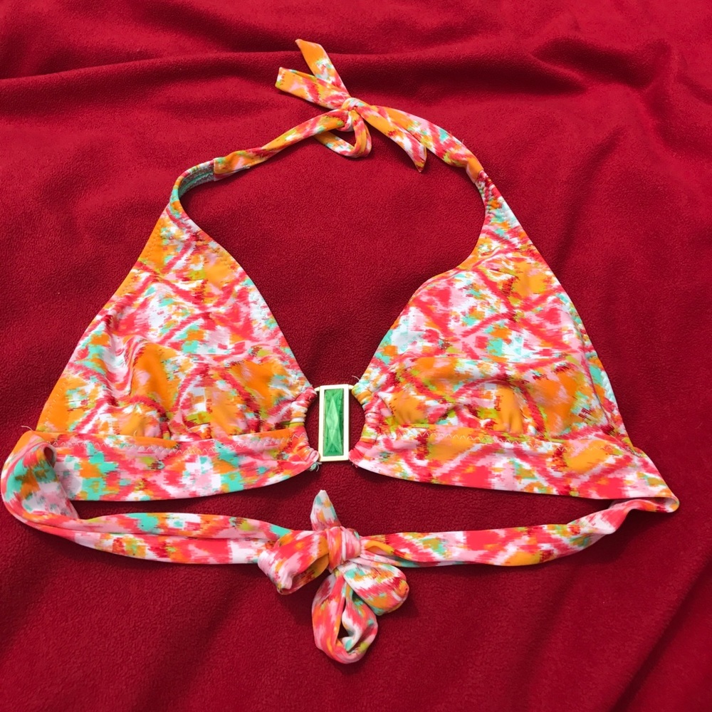 Multicolored Bikini Top | Mossimo | Size Small