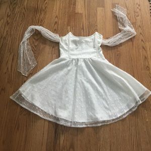 For Love and Lemons lace off the shoulder dress