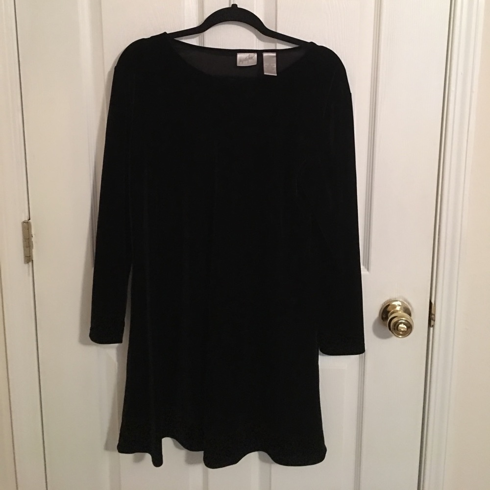 Black Velvet Dress