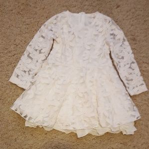 Girls 4T Lace Flower Dress