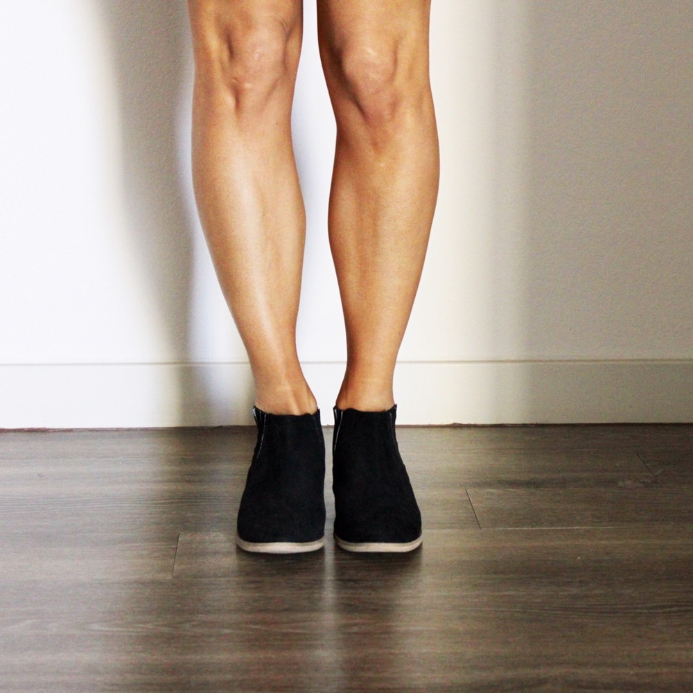 Black Melrose and Market Ankle Booties