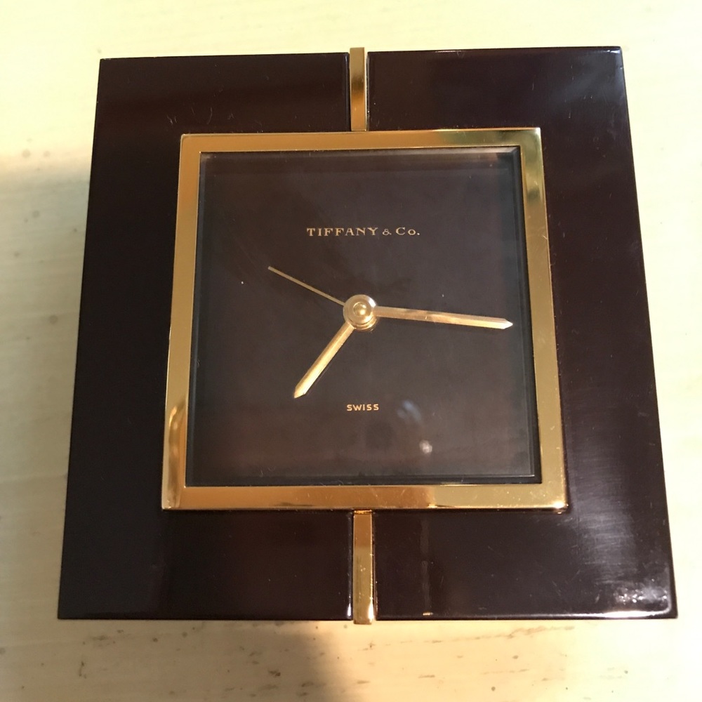 Tiffany and co clock in box new