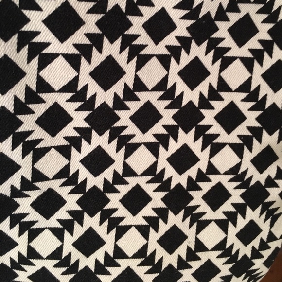 JCREW pattern black/white ankle toothpick jeans - Picture 4 of 4