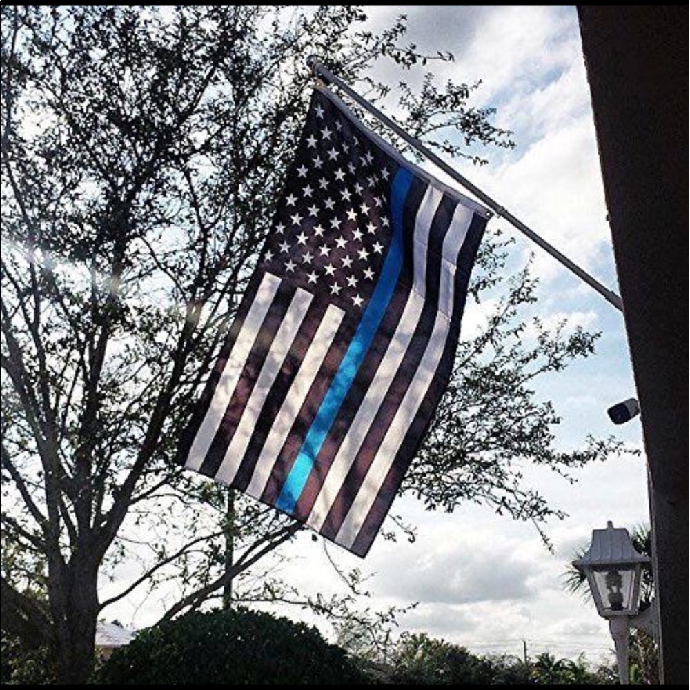 Thin Blue Line Flag