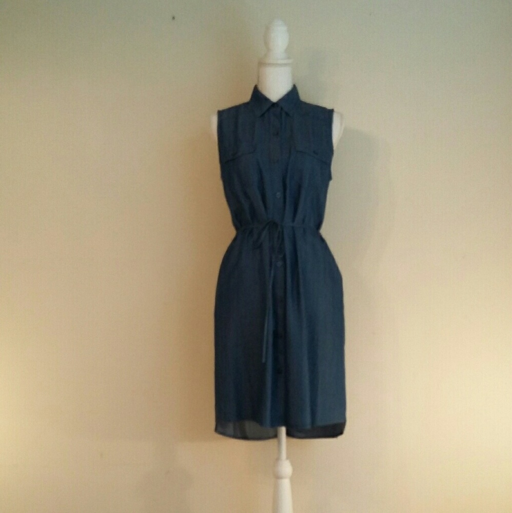 NWT Simply Vera blue high low dress