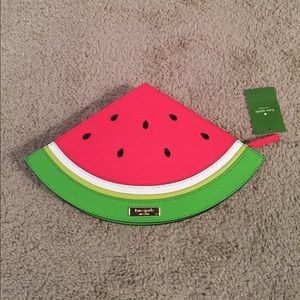 NWT Kate Spade Watermelon Clutch!!