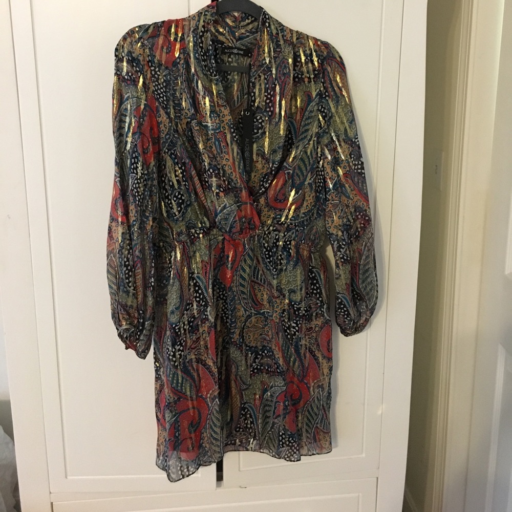 Alice & Trixie Faux Wrap Dress