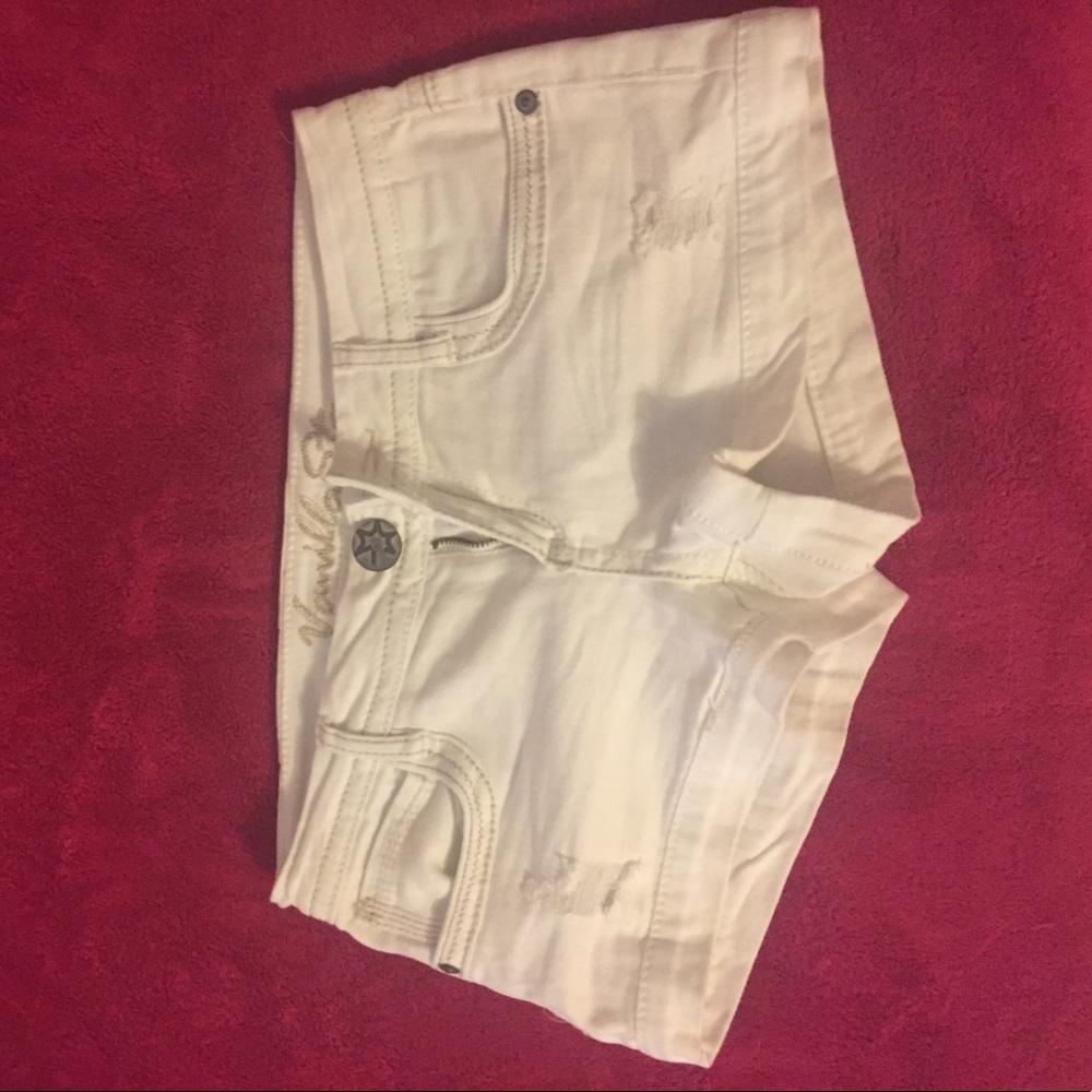 White shorts
