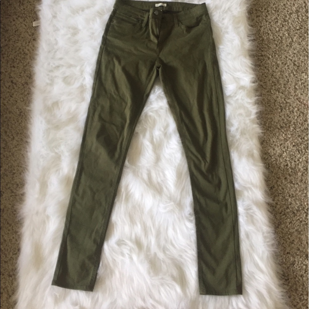 Calvin Klein olive jeans