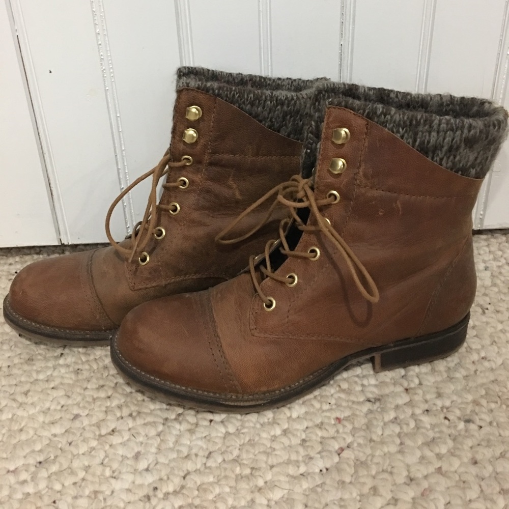 Steve Madden combat boots