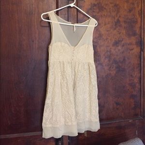 Nude Free People dress