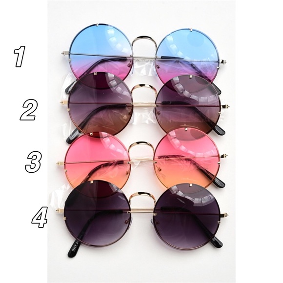 Jess Round Sunglasses - Picture 2 of 2