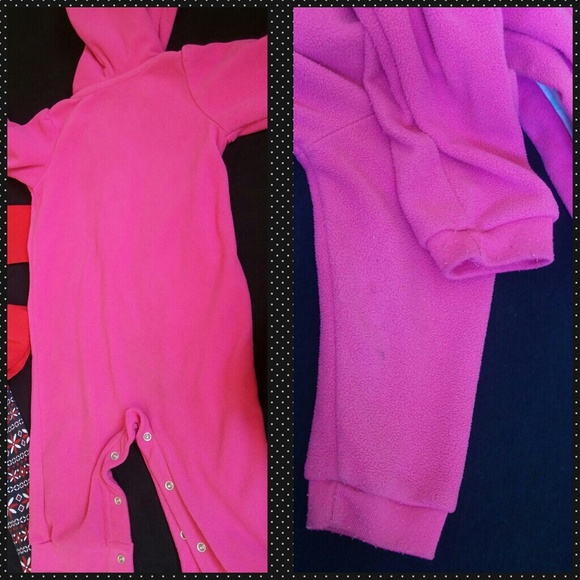 2 Piece 9-12 Months Warm Hooded Lot - Picture 3 of 4
