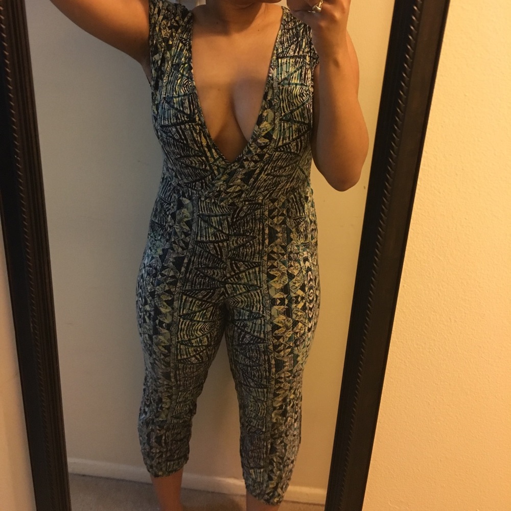 Printed jumpsuit