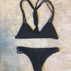 Black bathing suit