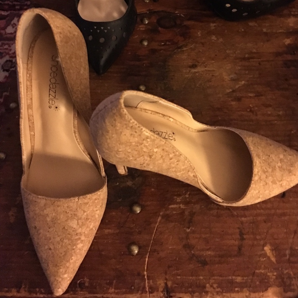Cork heels