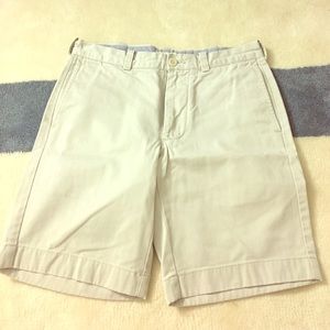 Men's JCrew white shorts 30w 9" inseam NWOT