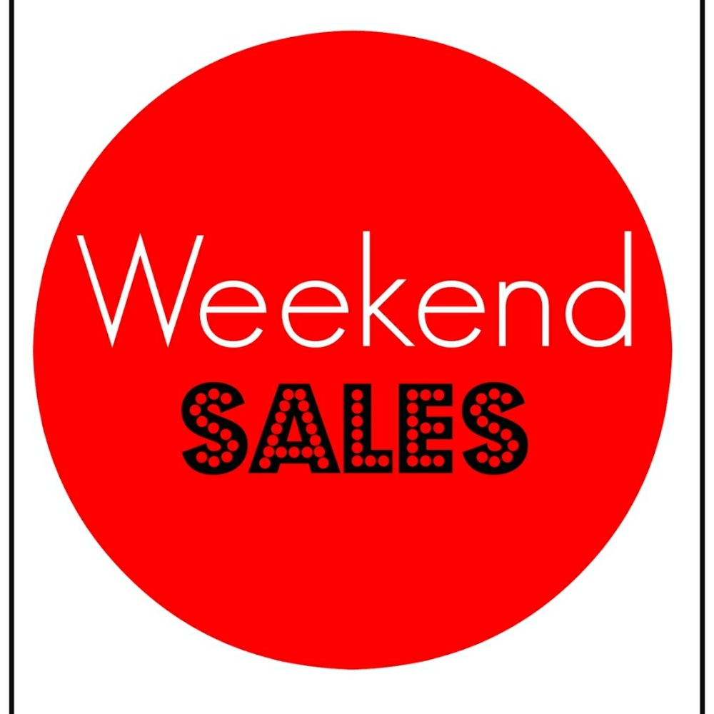 Weekend sale