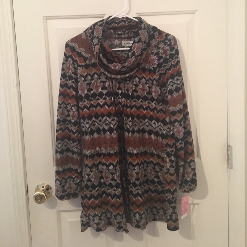 Adore cowl neck dress