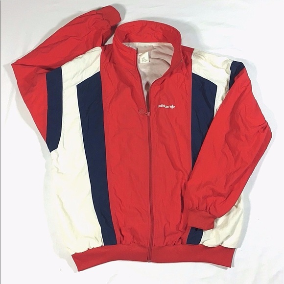 adidas Other - ADIDAS TREFOIL VINTAGE FULL ZIP JACKET SIZE XL