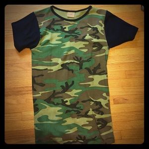 Camo Navy Edith Miller T