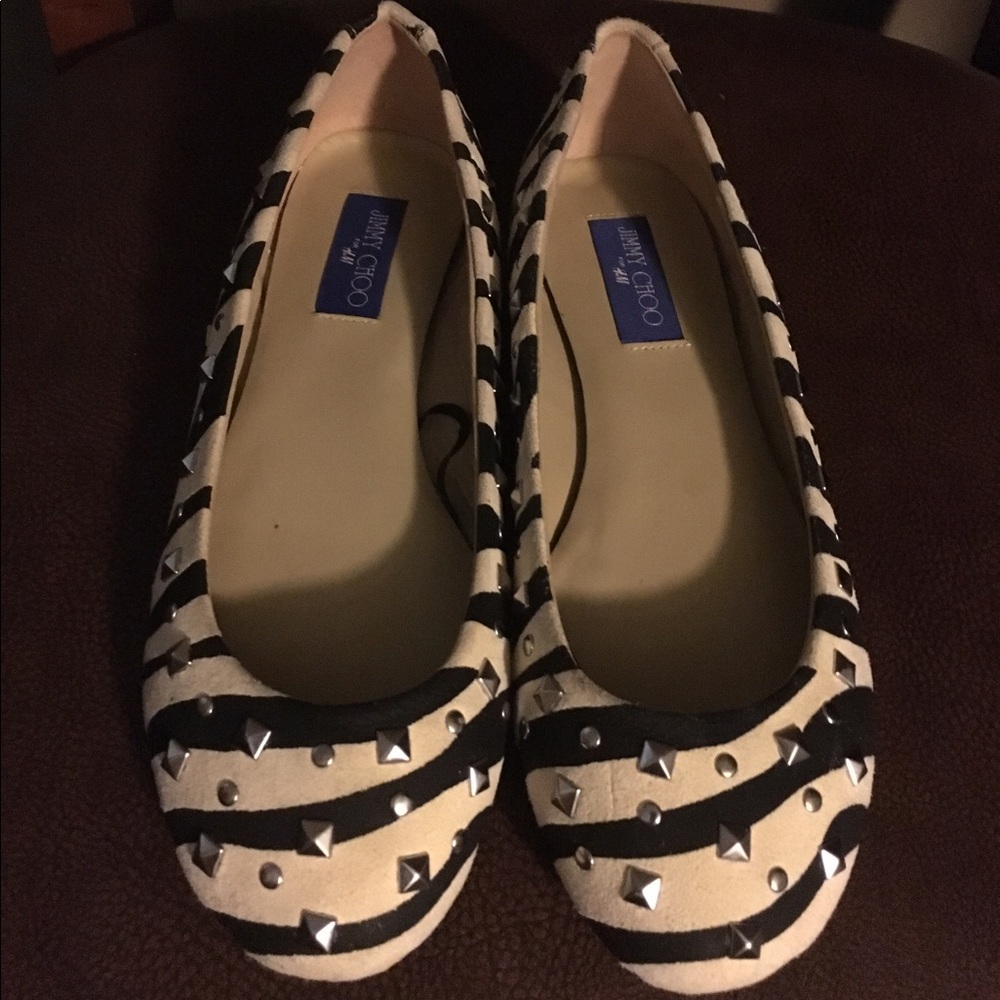 Jimmy Choo by H&M flats