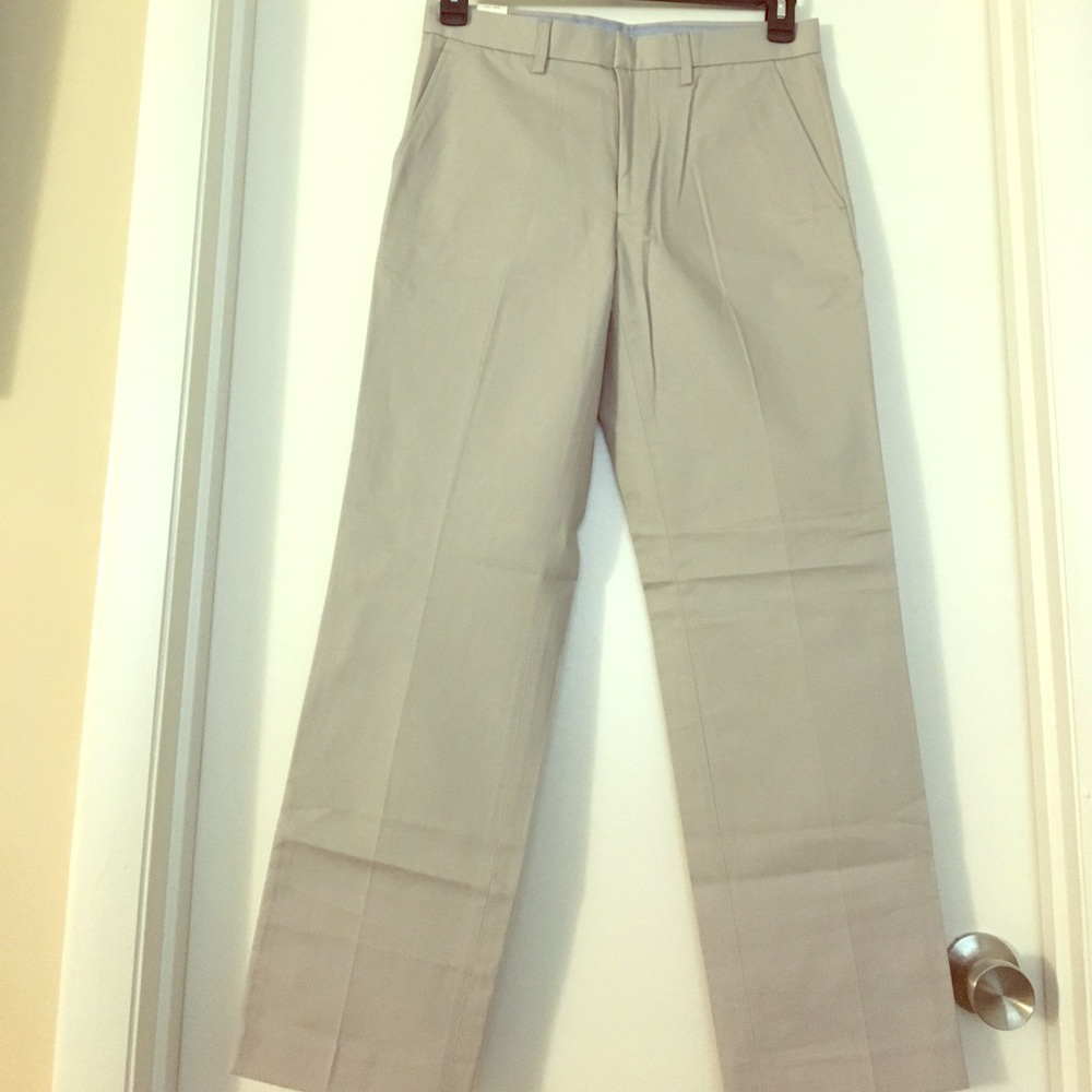 NWT J.Crew Bedford Fit Gray Chinos 30/30