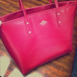 Coach Red Purse