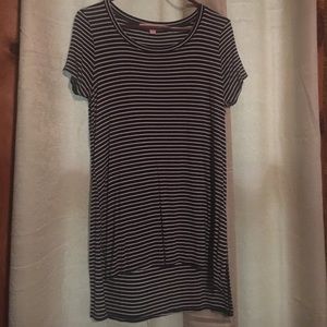 High, low T Shirt Dress