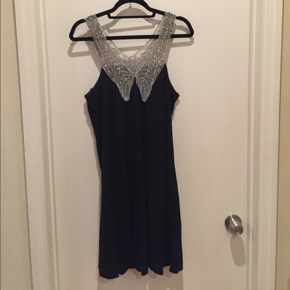 Foley & Corinna Embellished Cocktail Dress