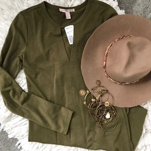 Short Olive Dress
