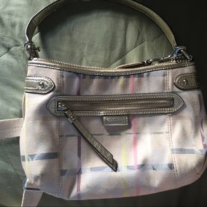 Coach Plaid Signature C Crossbody Bag 💕 VGUC