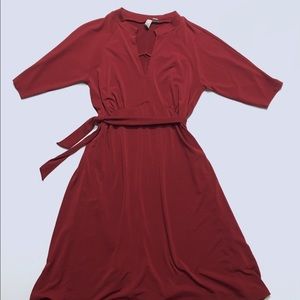 ASOS Maternity Swing Dress with Pussy Bow