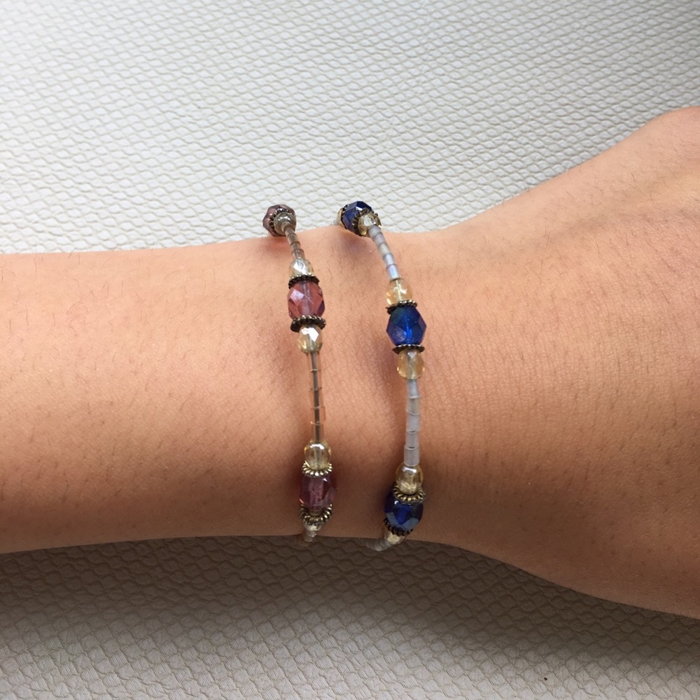 Handmade bead bracelets